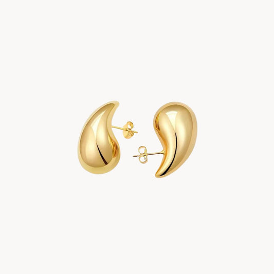 Giorgia Teardrop Gold Earrings